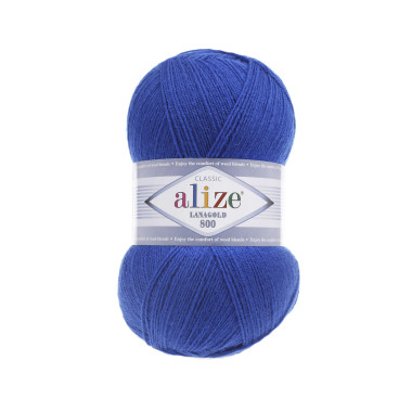 Yarn Alize Angora Lana Gold 800 blue (141)