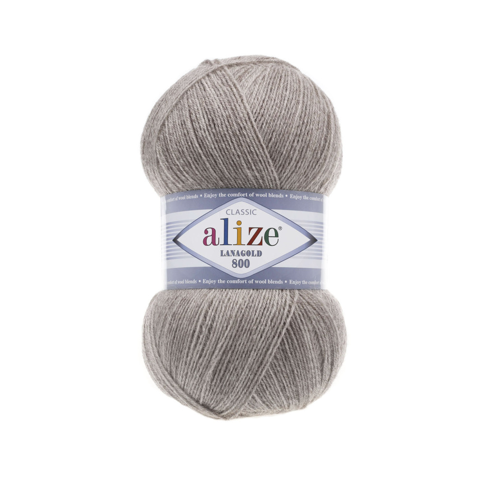 Пряжа Alize Lana Gold 800 фундук (207) Пряжа Alize Lana Gold 800 фундук (207)
