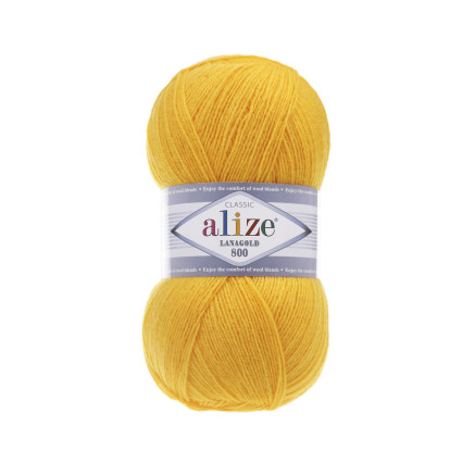 Yarn Alize Angora Lana Gold 800 yellow (216)