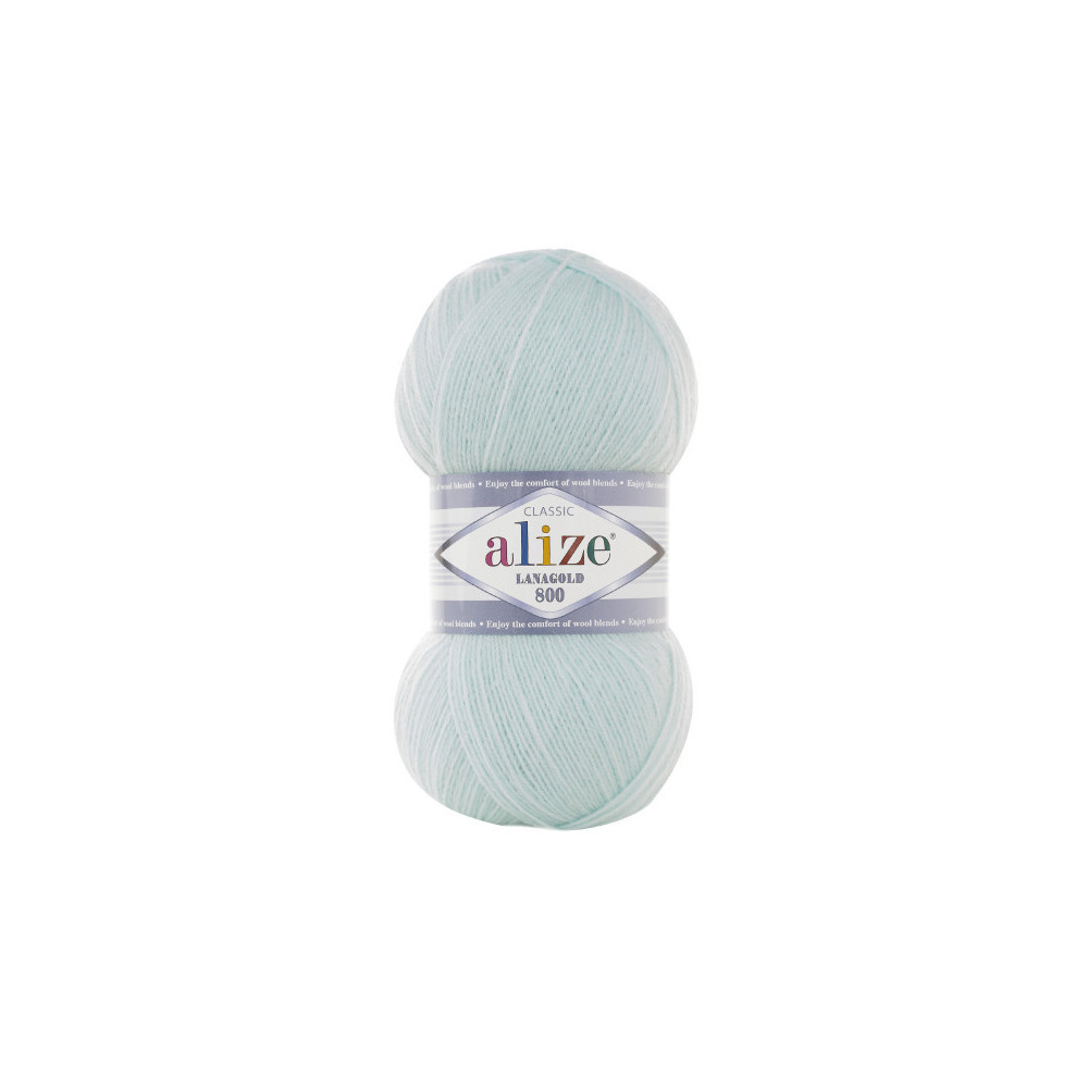 Yarn Alize Angora Lana Gold 800 soft turquoise (522) Yarn Alize Angora Lana Gold 800 soft turquoise (522)