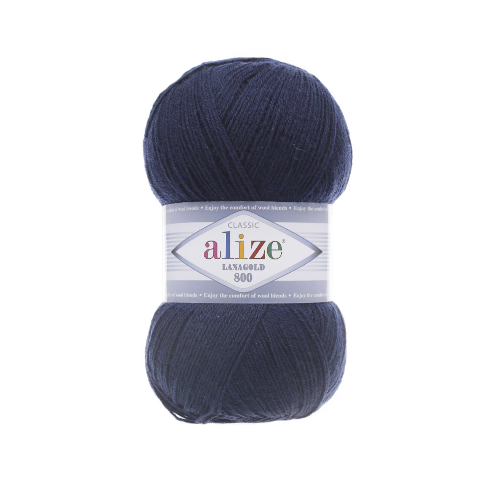 Yarn Alize Angora Lana Gold 800 dark blue (58) Yarn Alize Angora Lana Gold 800 dark blue (58)