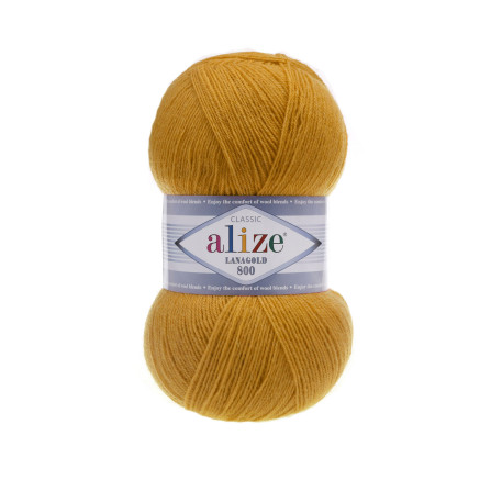 Yarn Alize Angora Lana Gold 800 mustard (645)