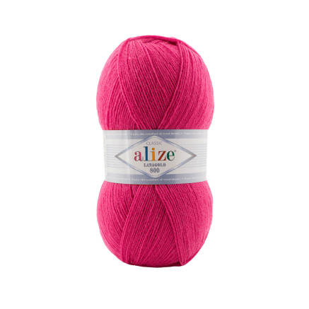 Yarn Alize Angora Lana Gold 800 azalea (798)