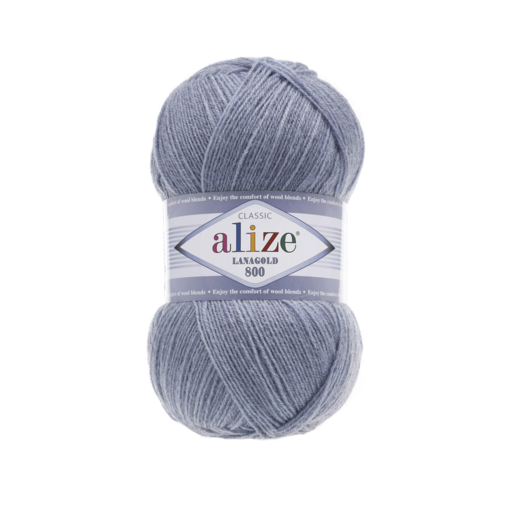 Yarn Alize Angora Lana Gold 800 light denim (221)
