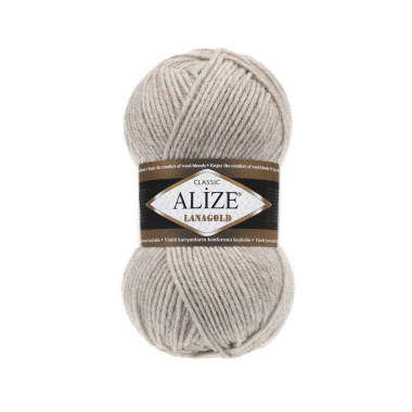 Пряжа Alize Lana Gold світлий беж (152)