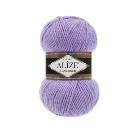 Yarn Alize Lana Gold purple (166)