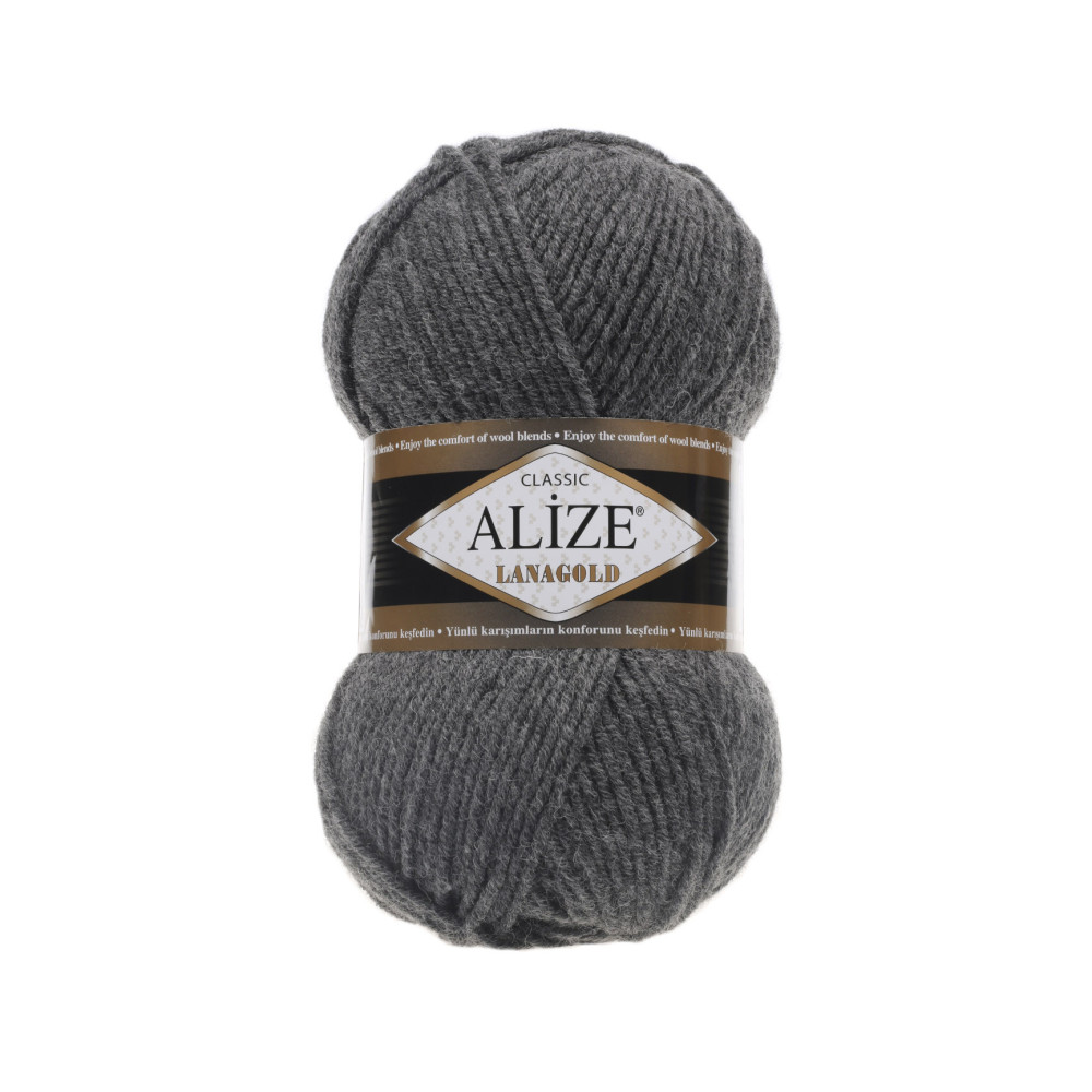 Пряжа Alize Lana Gold темно-сірий (182) Пряжа Alize Lana Gold темно-сірий (182)
