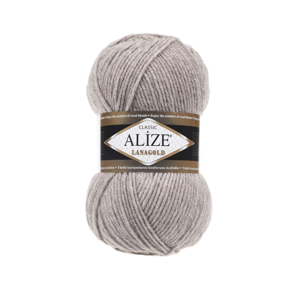 Пряжа Alize Lana Gold фундук (207)