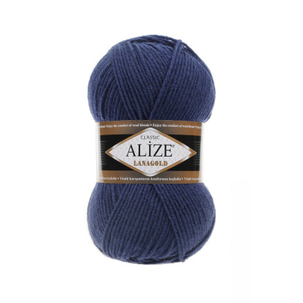 Пряжа Alize Lana Gold черника (215)