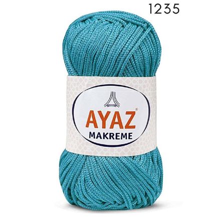 Поліпропіленовий шнур Makreme Ayaz, бірюза (1235)