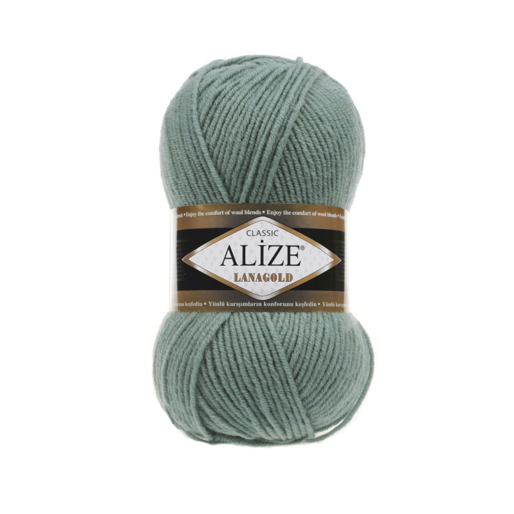 Пряжа Alize Lana Gold темна м'ята (386) Пряжа Alize Lana Gold темна м'ята (386)