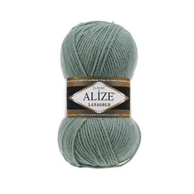 Пряжа Alize Lana Gold темная мята (386)
