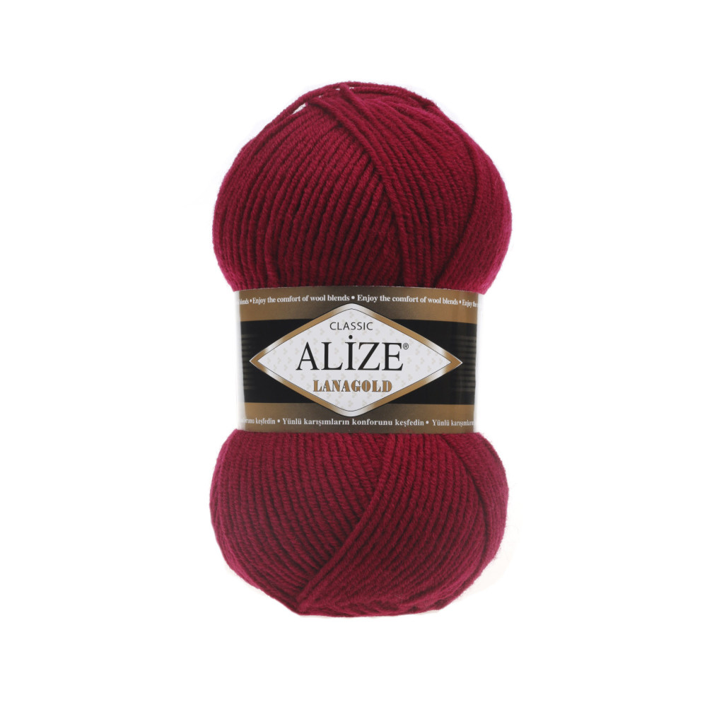 Пряжа Alize Lana Gold вишня (390) Пряжа Alize Lana Gold вишня (390)