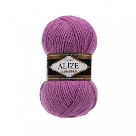 Yarn Alize Lana Gold dark dry rose (440)