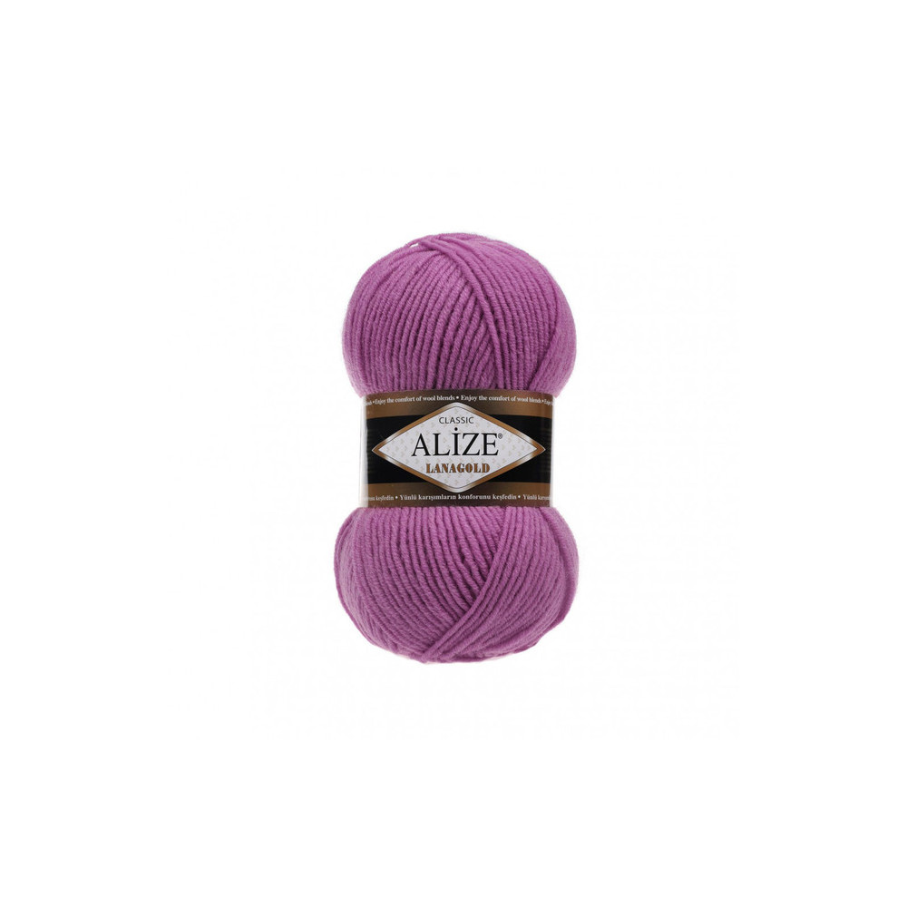 Yarn Alize Lana Gold dark dry rose (440) Yarn Alize Lana Gold dark dry rose (440)