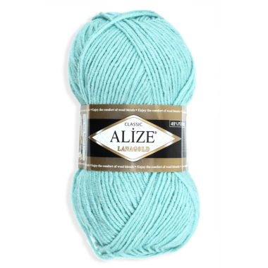 Пряжа Alize Lana Gold морская зелень (462)