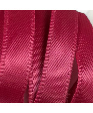 Decorative satin ribbon 0.6 cm, rosewood - 1 meter