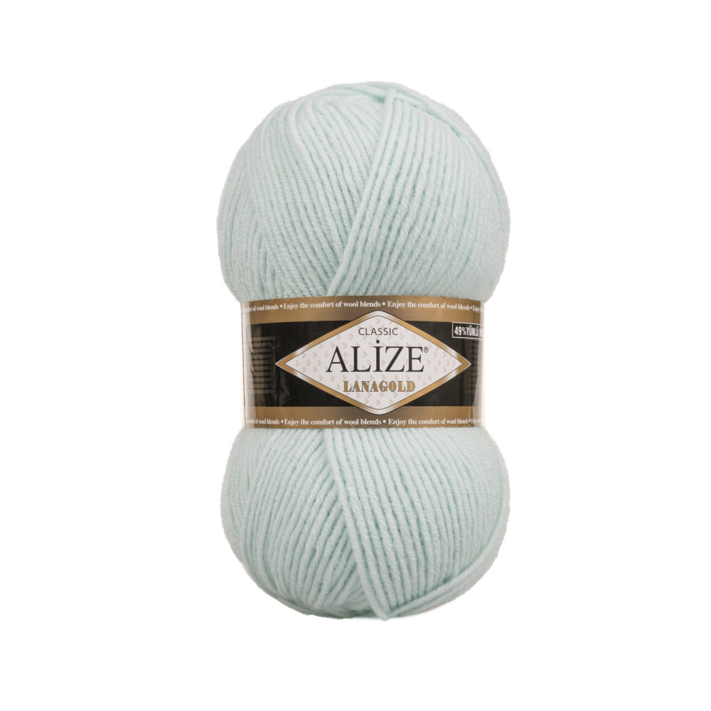 Пряжа Alize Lana Gold м'ята (522) Пряжа Alize Lana Gold м'ята (522)