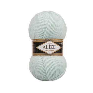 Пряжа Alize Lana Gold м'ята (522)