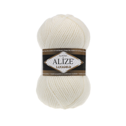 Yarn Alize Lana Gold milky (62)