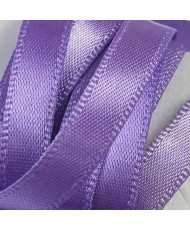 Decorative satin ribbon 0.6 cm, grape - 1 meter
