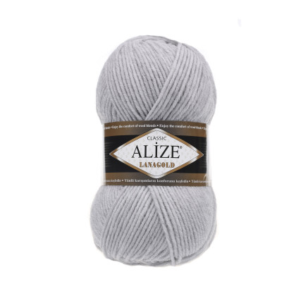 Yarn Alize Lana Gold light gray (684)