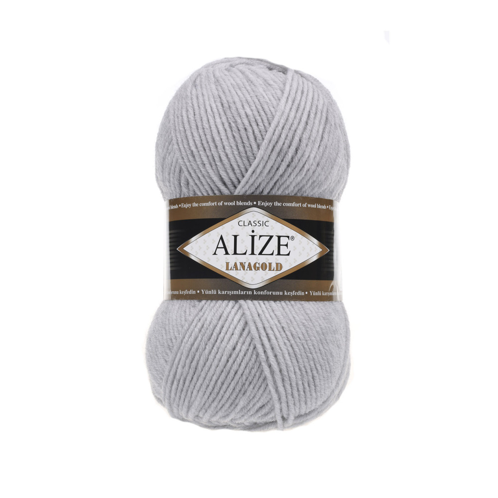 Yarn Alize Lana Gold light gray (684) Yarn Alize Lana Gold light gray (684)