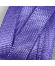 Decorative satin ribbon 0.6 cm, delphinium - 1 meter