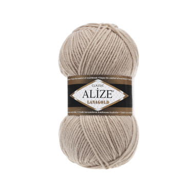 Пряжа Alize Lana Gold бежевий (05)
