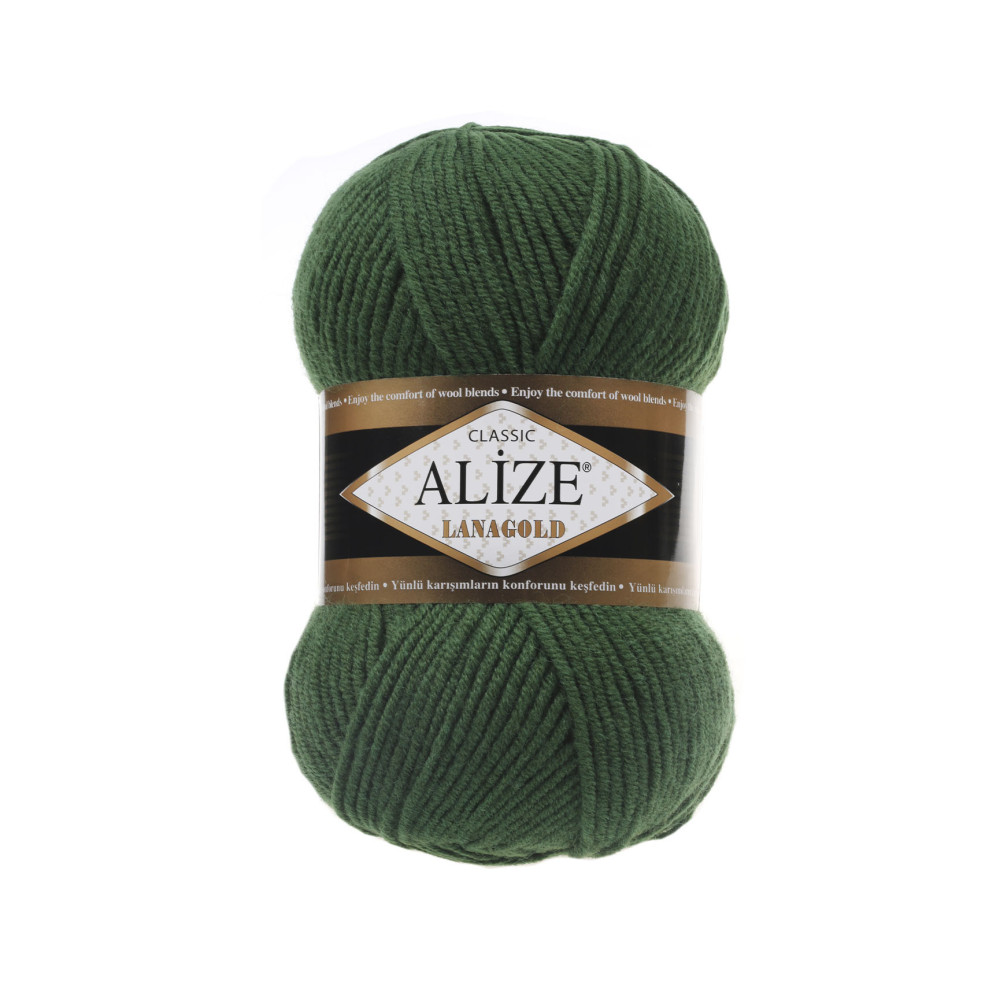 Пряжа Alize Lana Gold зелений (118) Пряжа Alize Lana Gold зелений (118)