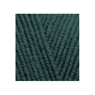Decorative satin ribbon 0.6 cm, blue - 1 meter