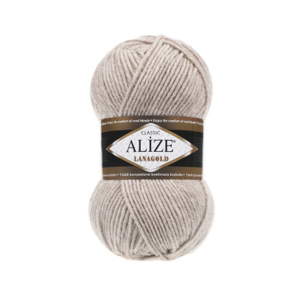 Yarn Alize Lana Gold light beige (585)