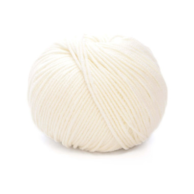 Merino wool and cashmere yarn Hollie DMC, creamy white (005)