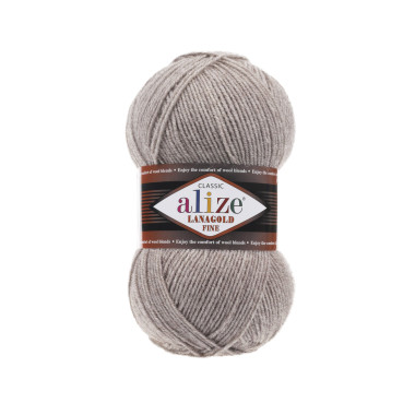 Пряжа Alize Lana Gold Fine фундук (207)