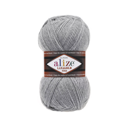 Yarn Alize Angora Lana Gold Fine gray (21)