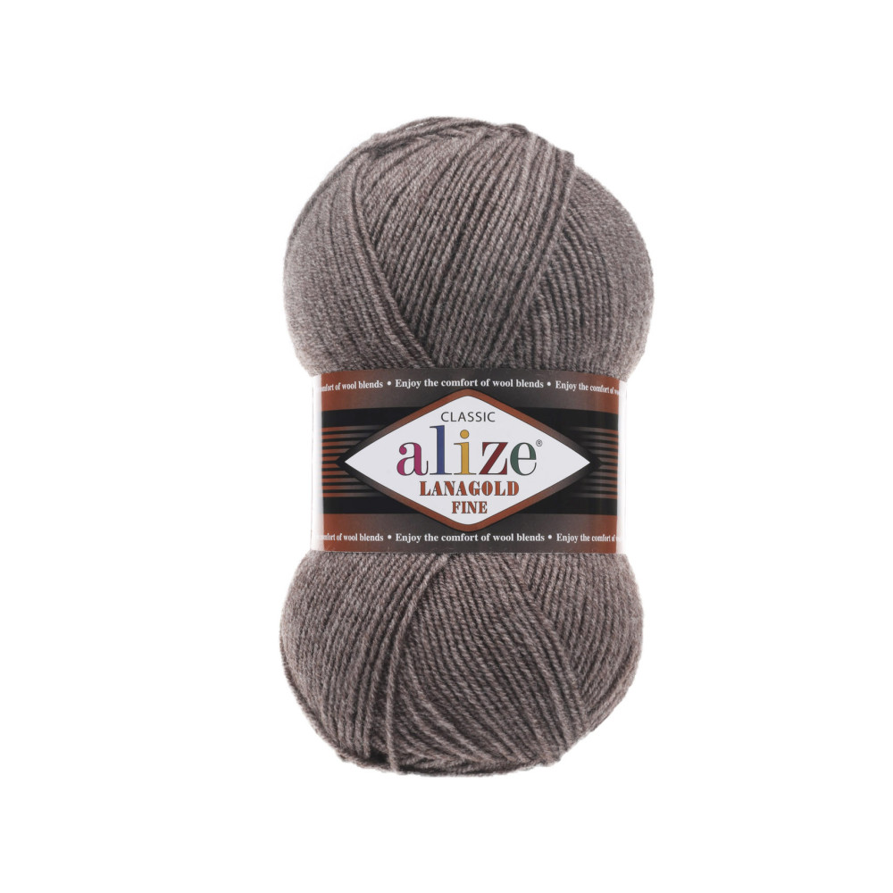 Пряжа Alize Lana Gold Fine какао (240) Пряжа Alize Lana Gold Fine какао (240)