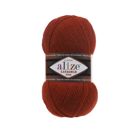 Yarn Alize Angora Lana Gold Fine terracotta (36)