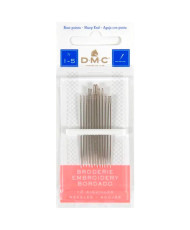 Needles for embroidery satin stitch №1-5, 12 pcs DMC (1765/1)