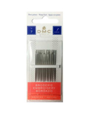 Needles for embroidery satin stitch DMC №7, 16 pcs DMC (1765/5)