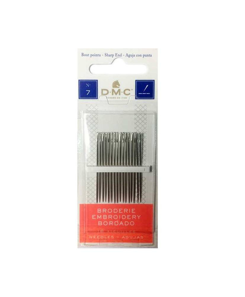 Needles for embroidery satin stitch DMC №7, 16 pcs DMC (1765/5) Needles for embroidery satin stitch DMC №7, 16 pcs DMC (1765/5)