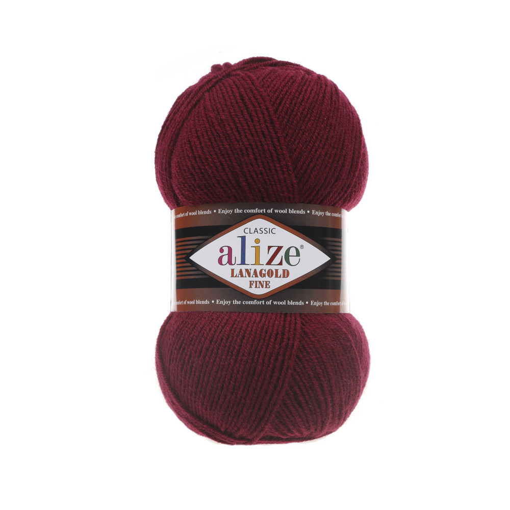 Yarn Alize Angora Lana Gold Fine burgundy (57) Yarn Alize Angora Lana Gold Fine burgundy (57)