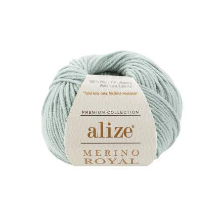 Yarn merino wool Alize Merino Royal mint (522)
