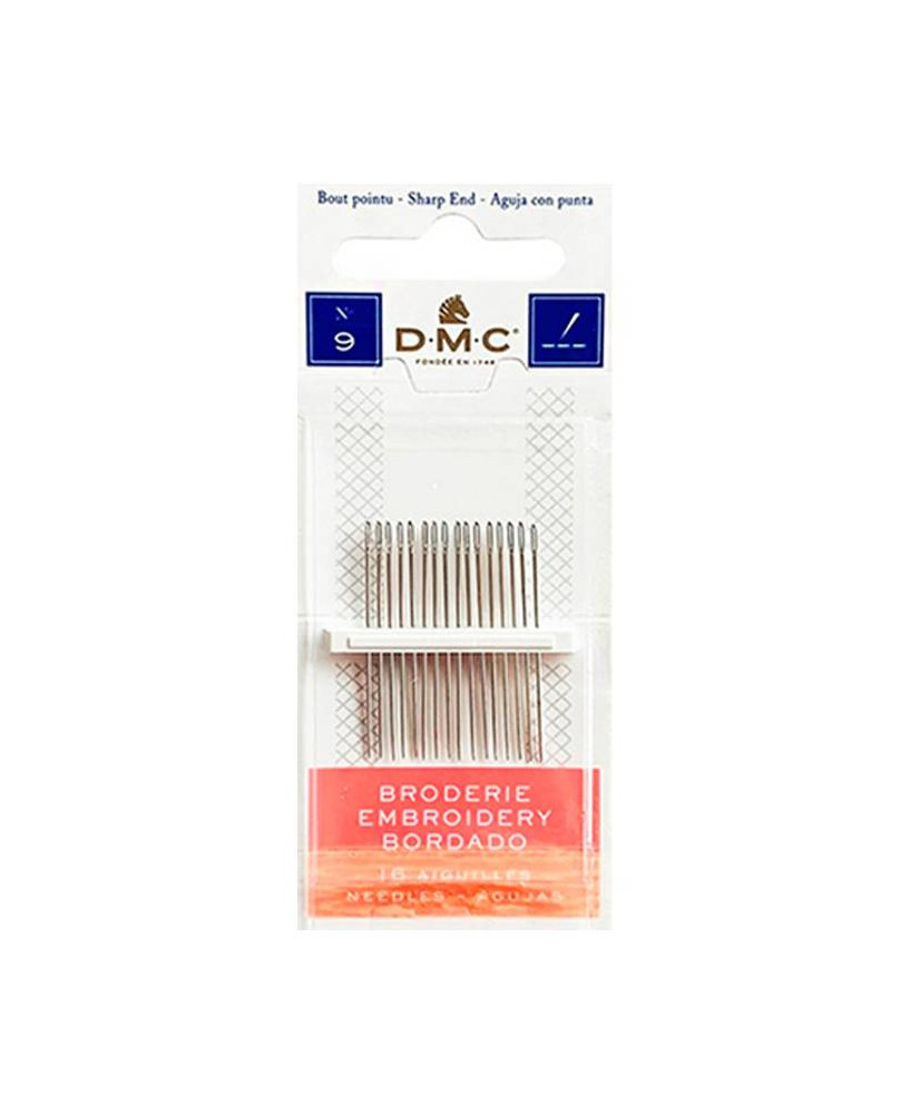 Needles for embroidery satin stitch DMC №9, 16 pcs DMC (1765/6) Needles for embroidery satin stitch DMC №9, 16 pcs DMC (1765/6)