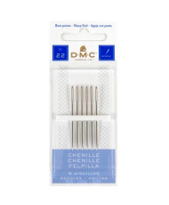 Chenille needles for ribbon embroidery No. 22, 6 pcs DMC (1768/4)