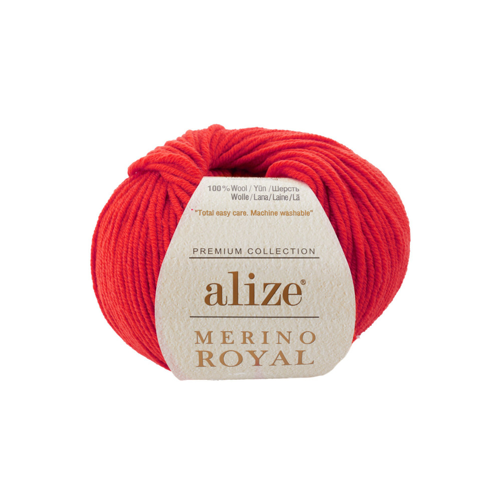 Yarn merino wool Alize Merino Royal red (56) Yarn merino wool Alize Merino Royal red (56)