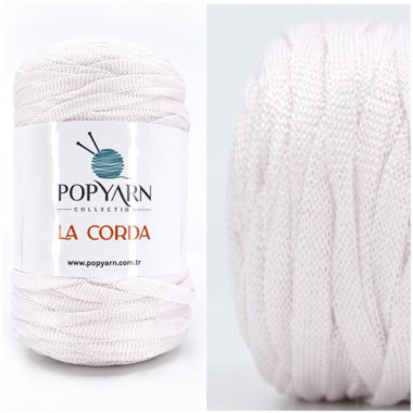 Пряжа Popyarn La Corda ніжно-рожевий (103)