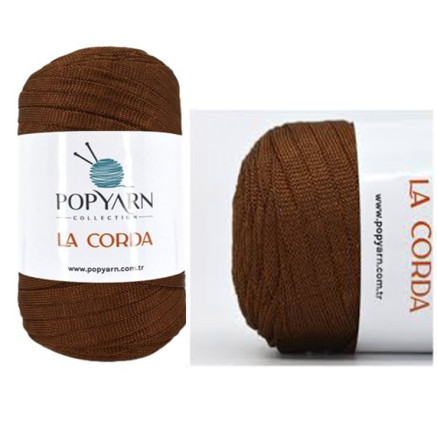 Пряжа Popyarn La Corda кориця (123)