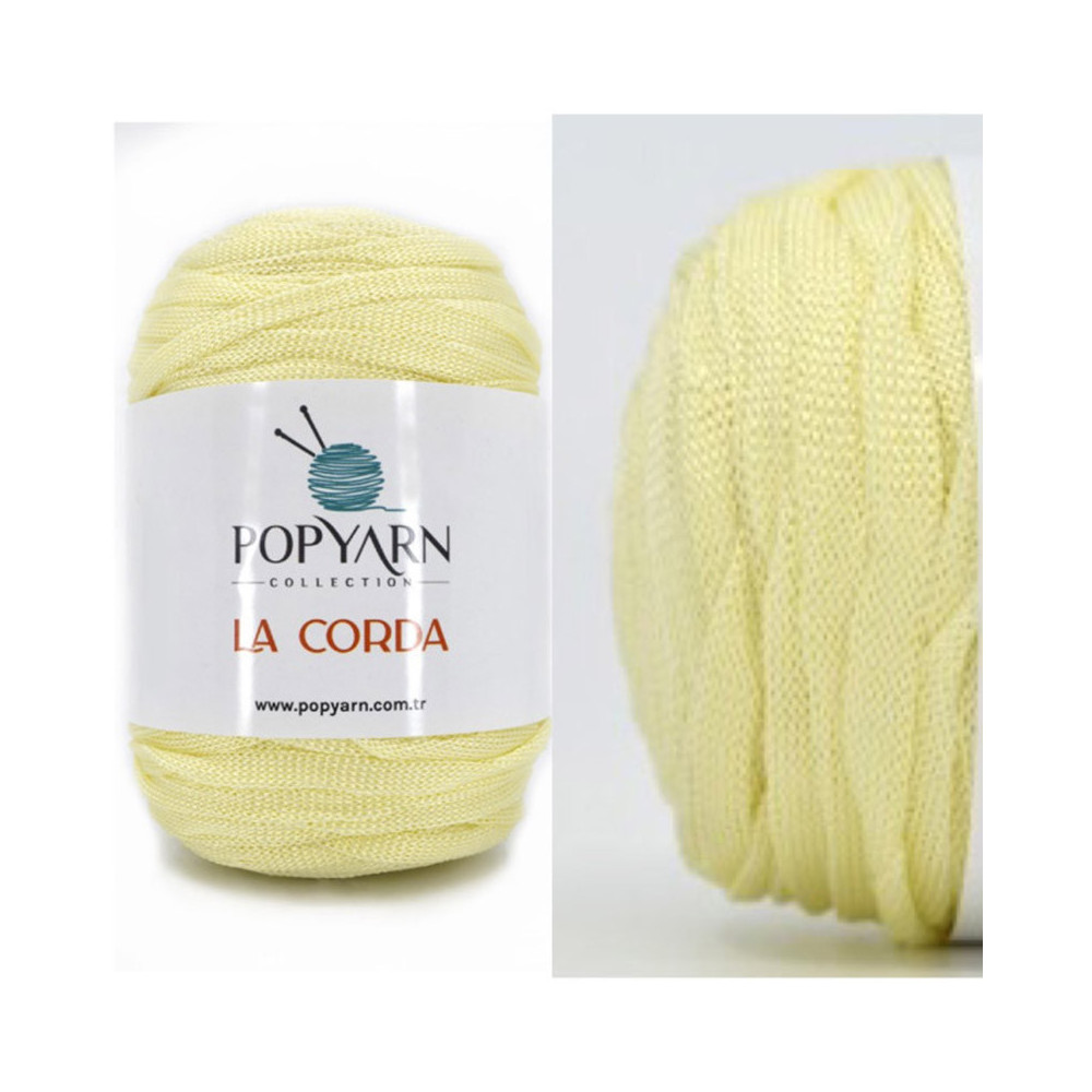 Пряжа Popyarn La Corda лимонный (105)