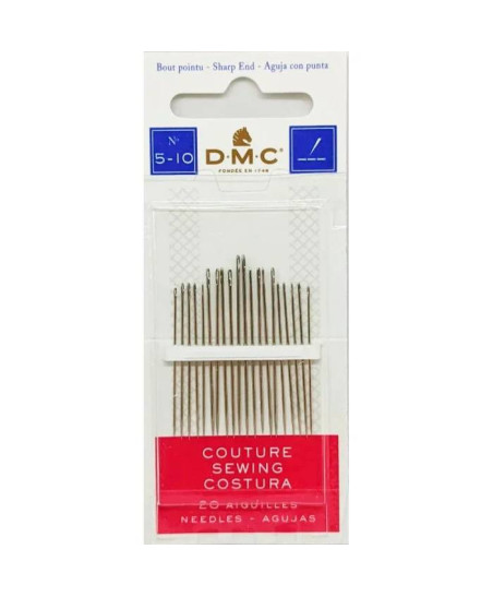 Sewing needles assorted №5-10, 20 pcs DMC (1770/3)