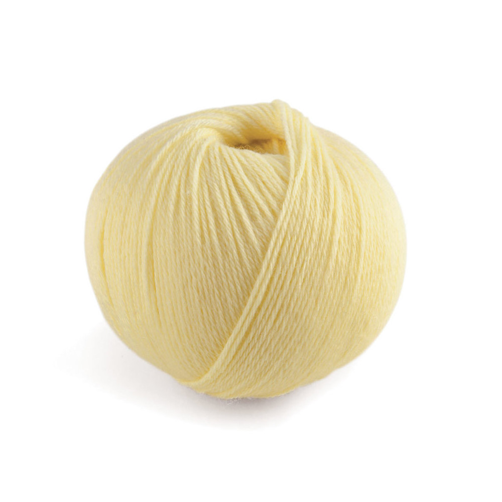 Merino wool yarn 100% Baby DMC, magic yellow (091)